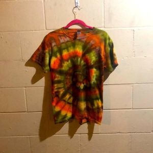 Camouflage tie dye
